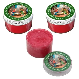 Weihnachten Duftkerzen Set 3 Zimt IN Herkunft Halter