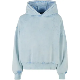 URBAN CLASSICS Oversized Towel Washed Kapuzenpullover Batlic Blue 4XL