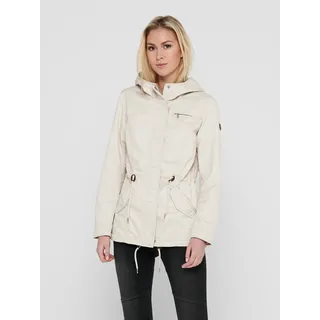 Only ONLLORCA CANVAS PARKA CC OTW Grau XS