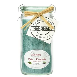 Candle Factory Mini Jumbo Duftkerze 307106 Zirbe-Wacholder