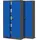 Jan Jan 2er Set 185 x 90 x 40 cm Anthrazit/Blau