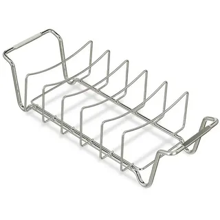 Relaxdays Rippchenhalter 2in1, - silber,