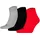 Socken Quarter Plain 3P 3 Paar Mehrfarbig 43-46