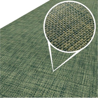 Küchenläufer Outdoorläufer Teppich Läufermatte TATAMI Rattan Robust Wasserabweisen, ANRO, Rechteckig, Höhe: 3 mm, Textil grün