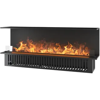 Infire Elektrokamin INVAPO Inside C Elektrokamineinsatz, Wasserdampfkamin mit 3D Flammeneffekt 1800 cm