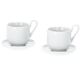 blomus Tasse RO 2-tlg. Set 80 ml Porzellan nimbus cloud