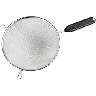 Fackelmann Sieb Ø 20 cm Schwarz/Silber