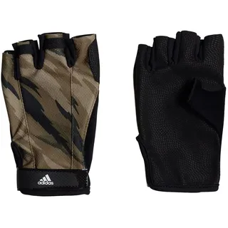Adidas Herren Train Glove GR Handschuhe, Schwarz/Orbit Grün/Fokus Oliv/Weiß, L