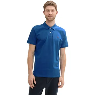 Tom Tailor Piqué Poloshirt blau 3XL