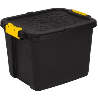 Kreher Transportbox 'TOUGH' mit 42 Liter Volumen in Schwarz