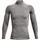 Armour ColdGear Mock Kompressionsshirt Herren 020 charcoal light heather/black XXL