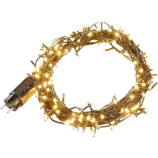 Tectake LED-Lichterkette Kunststoff 23 m Warmweiß
