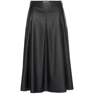 LASCANA Faltenrock Damen Schwarz 36