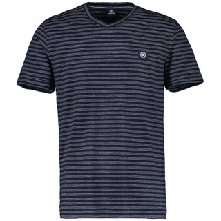 LERROS T-Shirt mit Streifenmuster blau M