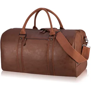 Reisetaschen Herren Wasserdicht Weekender Tasche Großen Kapazität Reisetasche Sporttasche übergroße Wochenendtasche, große Handgepäcktasche, Reisetasche für Damen und Herren