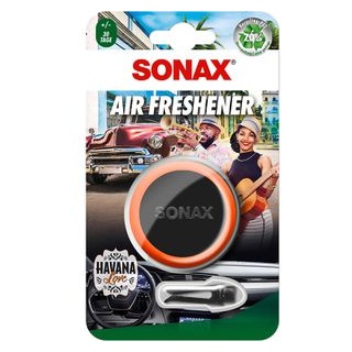 Sonax Autoduft Air Freshener 03680410, mit Clip, für Lüftungsschlitz, Havana Love