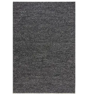 KADIMA DESIGN Medway Wollteppich 160 x 230 cm Anthrazit