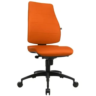 Topstar Bürostuhl Syncro Soft, SN300 T34 Stoff orange, Gestell schwarz - Orange