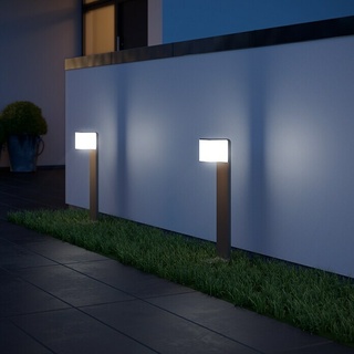Steinel LED-Sensor-Außenwegeleuchte GL 80 SC anthrazit  (Anthrazit, L x B x H: 13,2 x 11 x 63,25 cm)