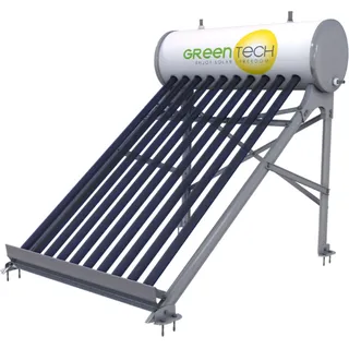 Drucklose Solarthermie Röhrenkollektor - Solar-Warmwasserbereiter 100L