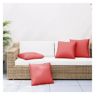 vidaXL Sofakissen 60 x 60 cm Rot