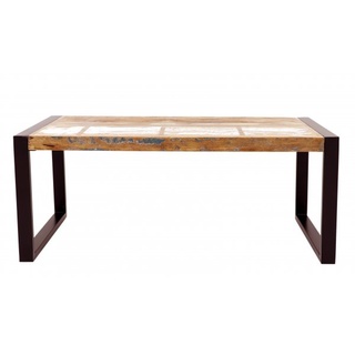 Konferenz-Tisch Retro 110x45x60 aus recyceltem Mangoholz