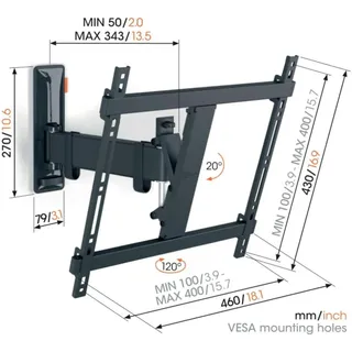 Vogel's Comfort TVM 3425