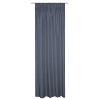 Schmidt Fertiggardine Thermo 135 x 245 cm Polyester Blau