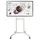 WM65B 65" inkl. conecto SA-CCART-80W Rollwagen + Flip Pro Tray