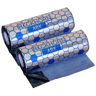 Reckhorn ABX Alubutyl Dämmmaterial 2 Rollen / 40cm x 5m=4m2 Sparpaket PKW Auto Blechteile Vibration Autoblech Dämmung Carhifi Autohifi Oldtimer