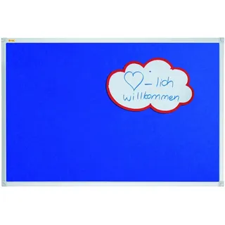 Franken Pinnwand 60 x 45 cm Blau