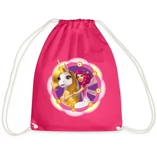 Spreadshirt Mia and Me Einhorn Onchao Und Mia In Centopia Turnbeutel