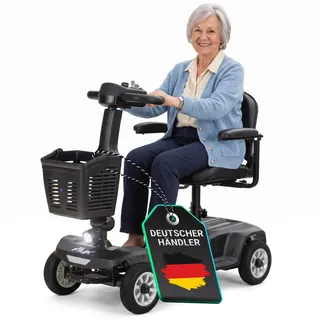 eFlux Seniorenmobil M1 Elektromobil klappbar Schwarz