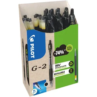 Pilot Pen Kugelschreiber Gel Schwarz 0,4 mm 12 St.