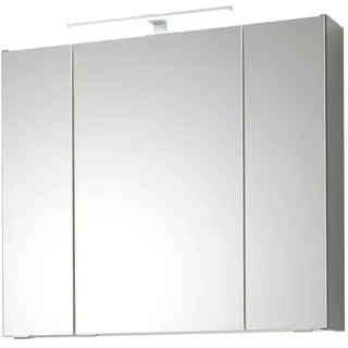 Spiegelschrank Capri - grau - 80 cm - 70 cm - 16 cm - Sconto