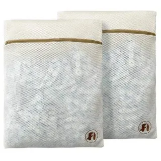 FoyerNuage® Wäschesäcke 30x40cm, 2er Set, Sandwich-Netzgewebe, Auto-Lock-Reißverschluss