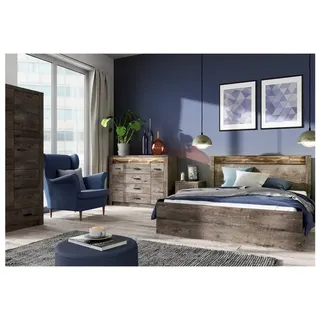 Raumhirsch Furniture Bettgestell Bettgestell, Komfortbett, Massivholzbett, Funktionsbett (Maße: 170 x 210 x 100 cm (Liegefläche 160 x 200 cm, ohne Matratze), viele Farbvarianten), Stabile Konstruktion, langlebige Verarbeitung, zeitloses Design