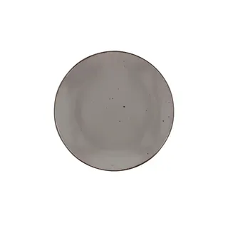 Peill+Putzler Dessertteller 20 cm  Siena ¦ grau ¦ Steinzeug/Steingut Ø: 20.0