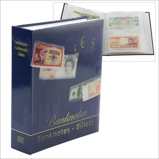 SAFE Schwäbische Albumfab Banknotenalbum für verschieden große Banknoten. Gebunden. 50 Seiten.
