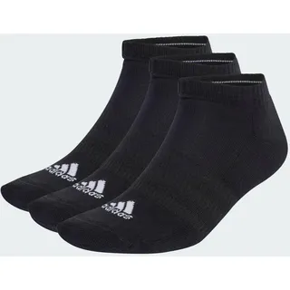 adidas Cushioned Low-Cut Socken 3er Pack Black / White 31-33