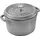 24 cm rund graphitgrau