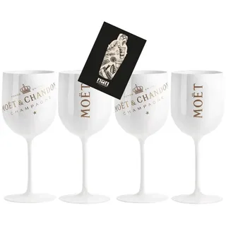 Mixcompany Becher Moet & Chandon 4er Set Ice Imperial Acryl / Hartplastik Glas Champagn