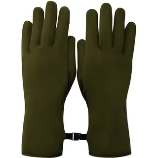 Mons Royale Amp Wool Fleece Handschuhe (Größe S, oliv)