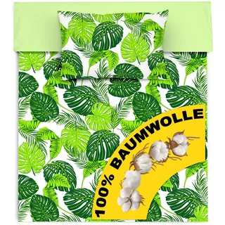 Amilian Kinderbettwäsche 100x135 Baby Bettwäsche Set Größe Babybettwäsche 135x100 mit Kissenbezug 40x60 100% Baumwolle Babybett Kinderbettwäsche 100x135 Jungen Mädchen Bettwaesche
