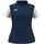 T-Shirt Damen Marine/Weiß/Minze XL