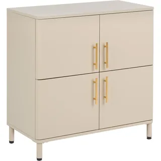 Beliani Sideboard 80 x  cm Beige