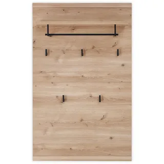 Stella Trading Garderobenpaneel Bari 80 x 128 x 30 cm Eiche