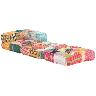 Tidyard Modulares Ecksofa Bettsofa Couch Schlafcouch Loungesofa Polstersessel Patchwork Stoff