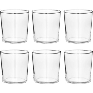 BUTLERS Trinkglas, Set 6x Gläser 345ml aus Glas -PURIST- ideal als Wasserglas, Gläser & Trinkgeschirr, Trinkgläser Set