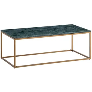 FineBuy Couchtisch FineBuy Sofatisch Echter Marmor 100 cm Wohnzimmertisch Rechteckig